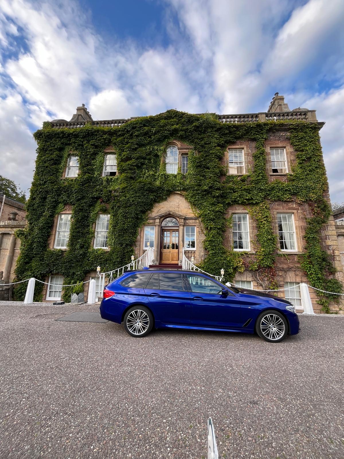 Craig's executive BMW